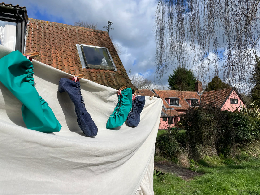 reusable shoe covers in hospitality | Danegelts Bed & Breakfast case