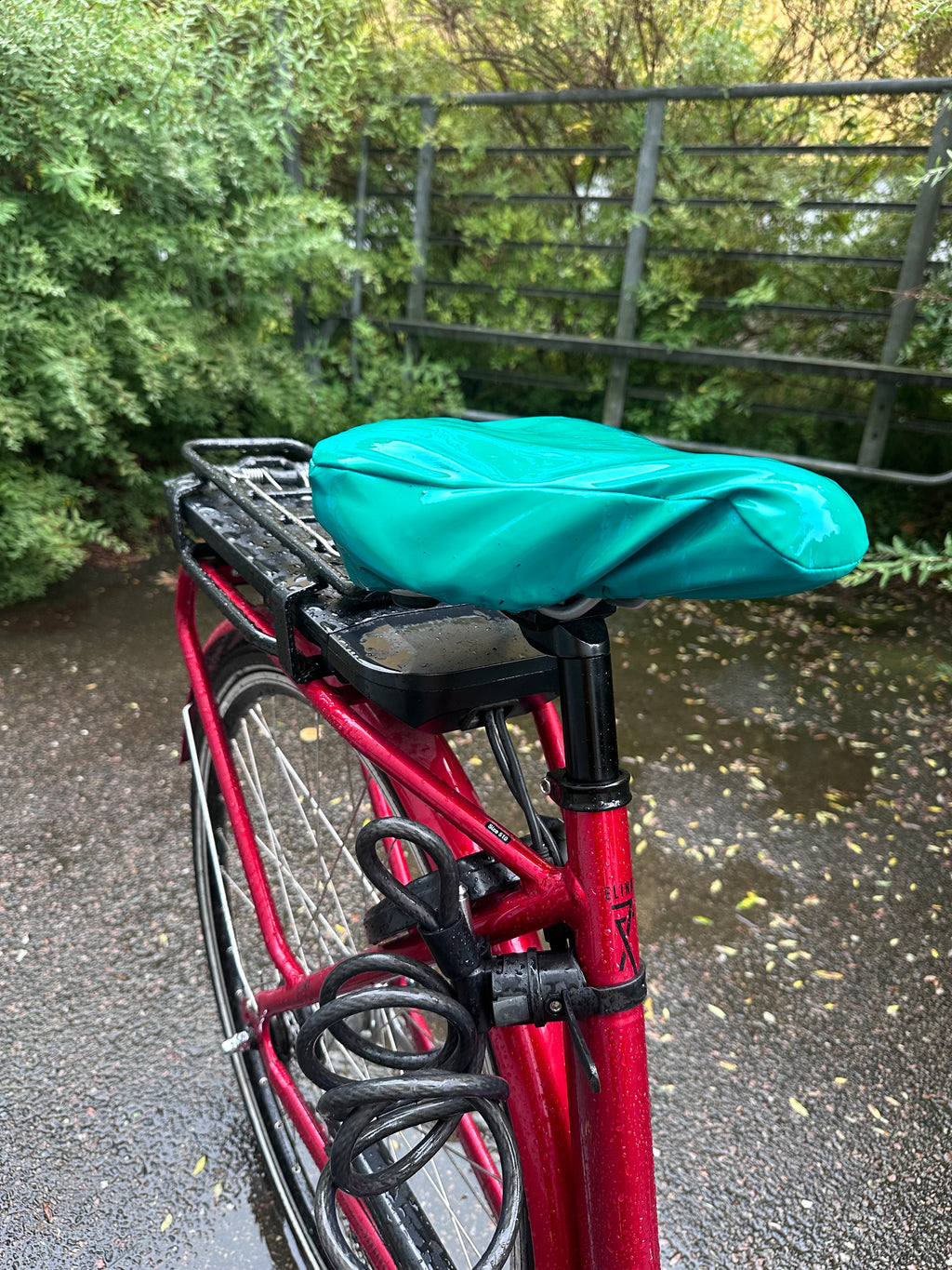 The Bike Seat Cover · green