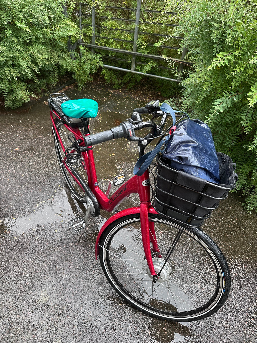 The Bike Seat Cover · green