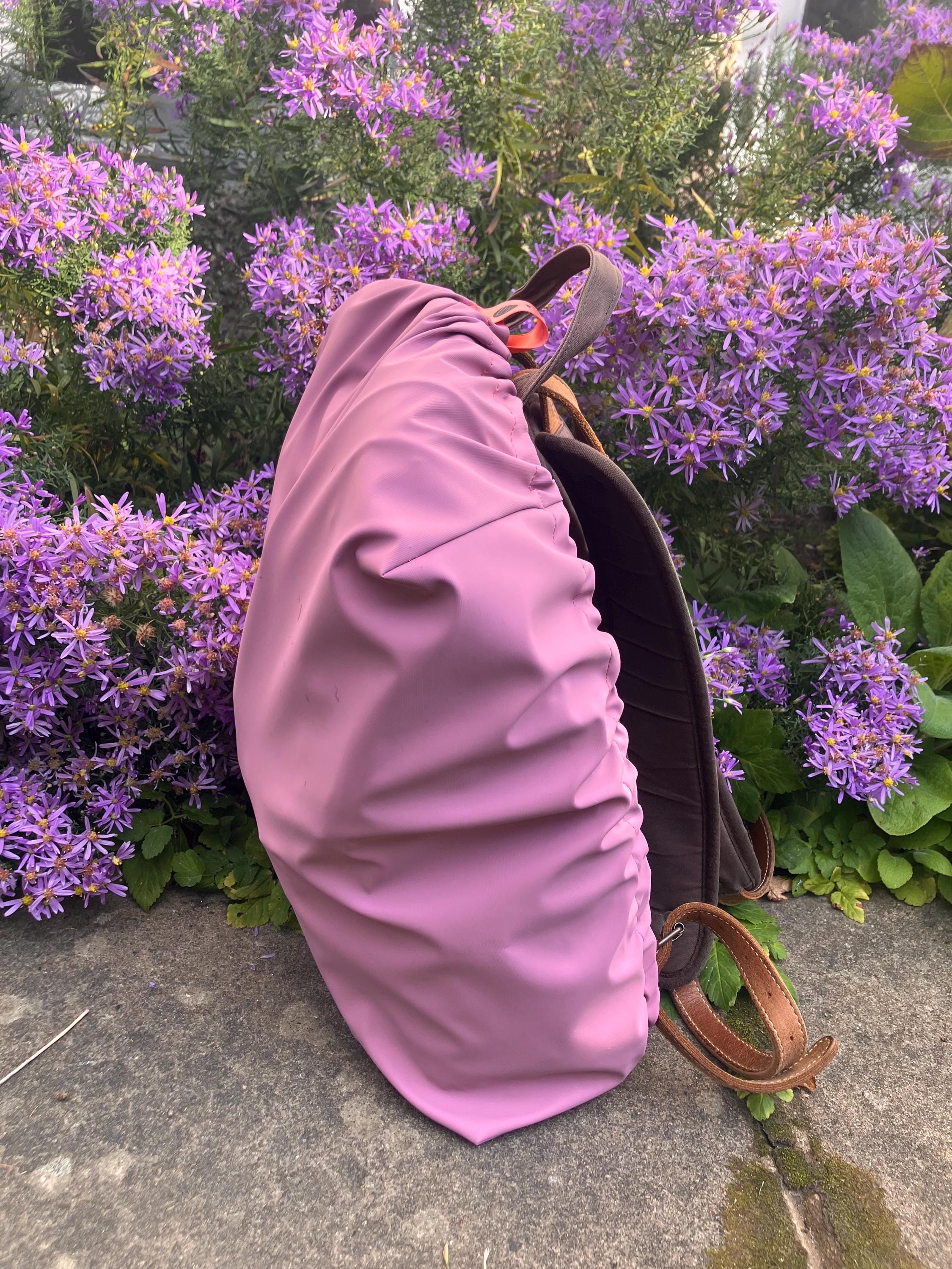 reusable backpack rain cover: upcycled waterproof & durable