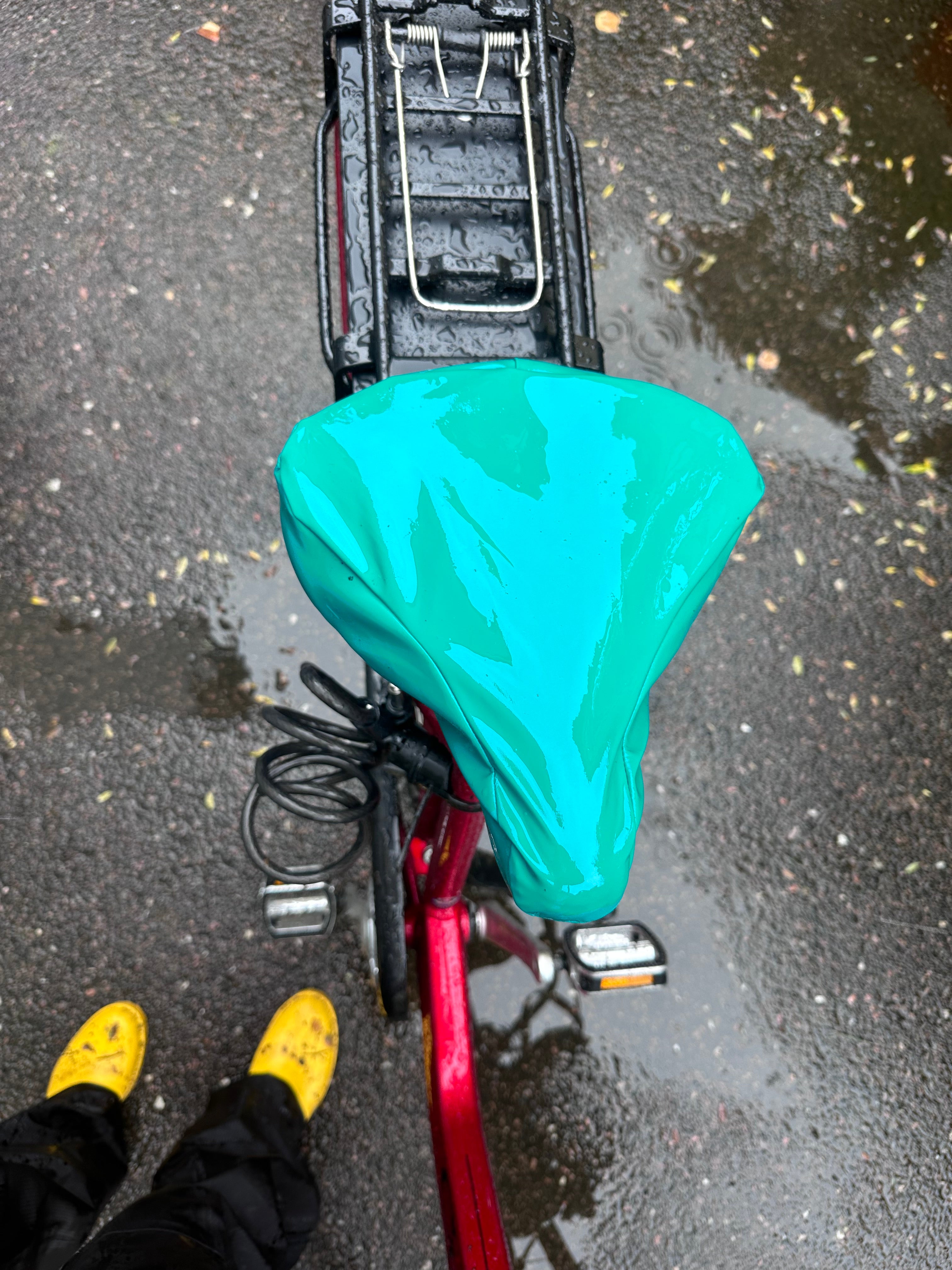 The Bike Seat Cover · green