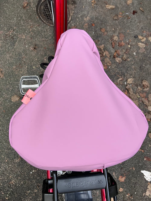 The Bike Seat Cover · pink/purple