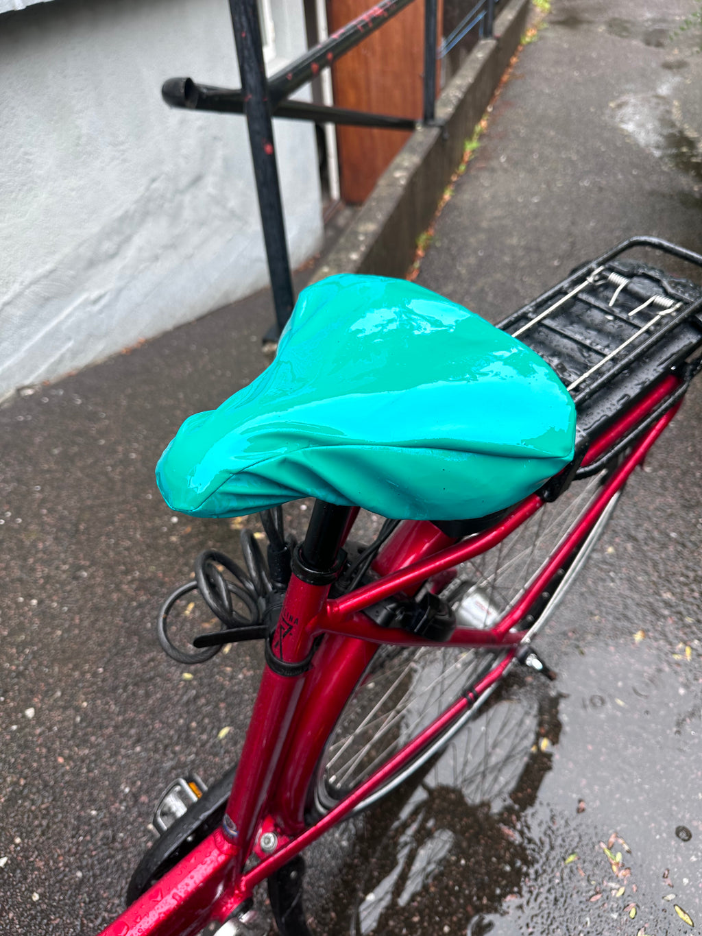 The Bike Seat Cover · green