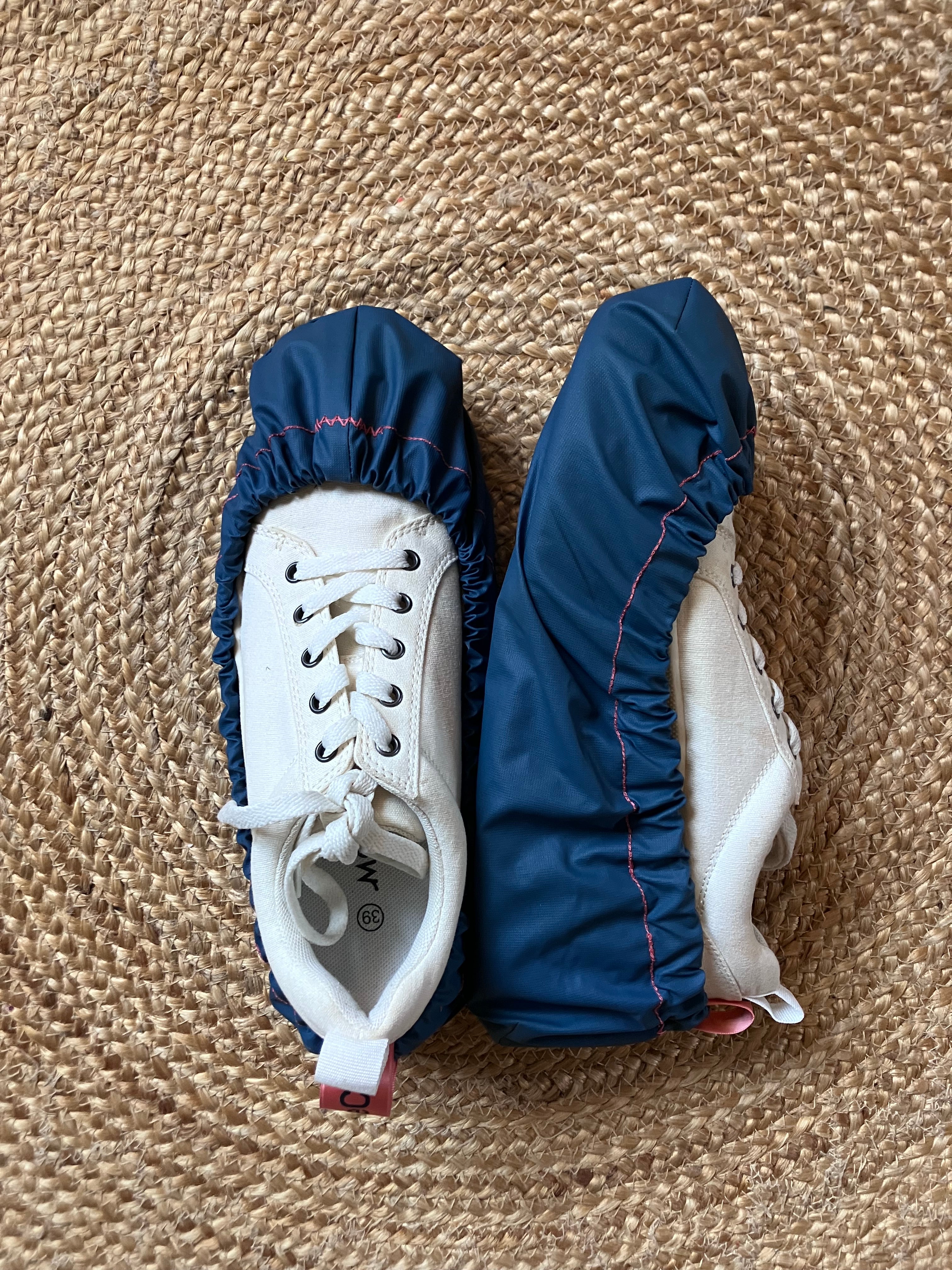 The Shoe Cover · petrol blue