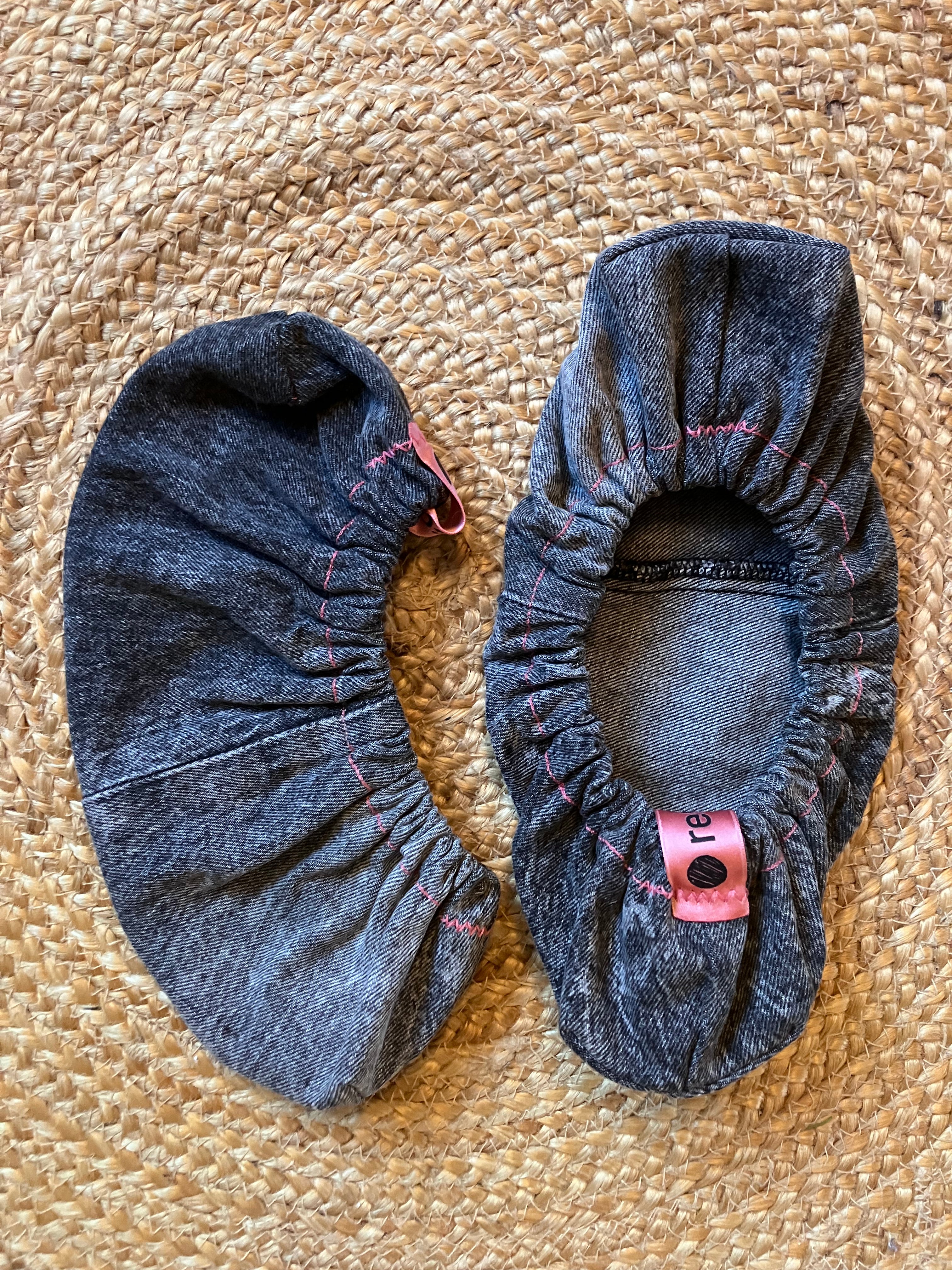 The Shoe Cover · denim charcoal grey