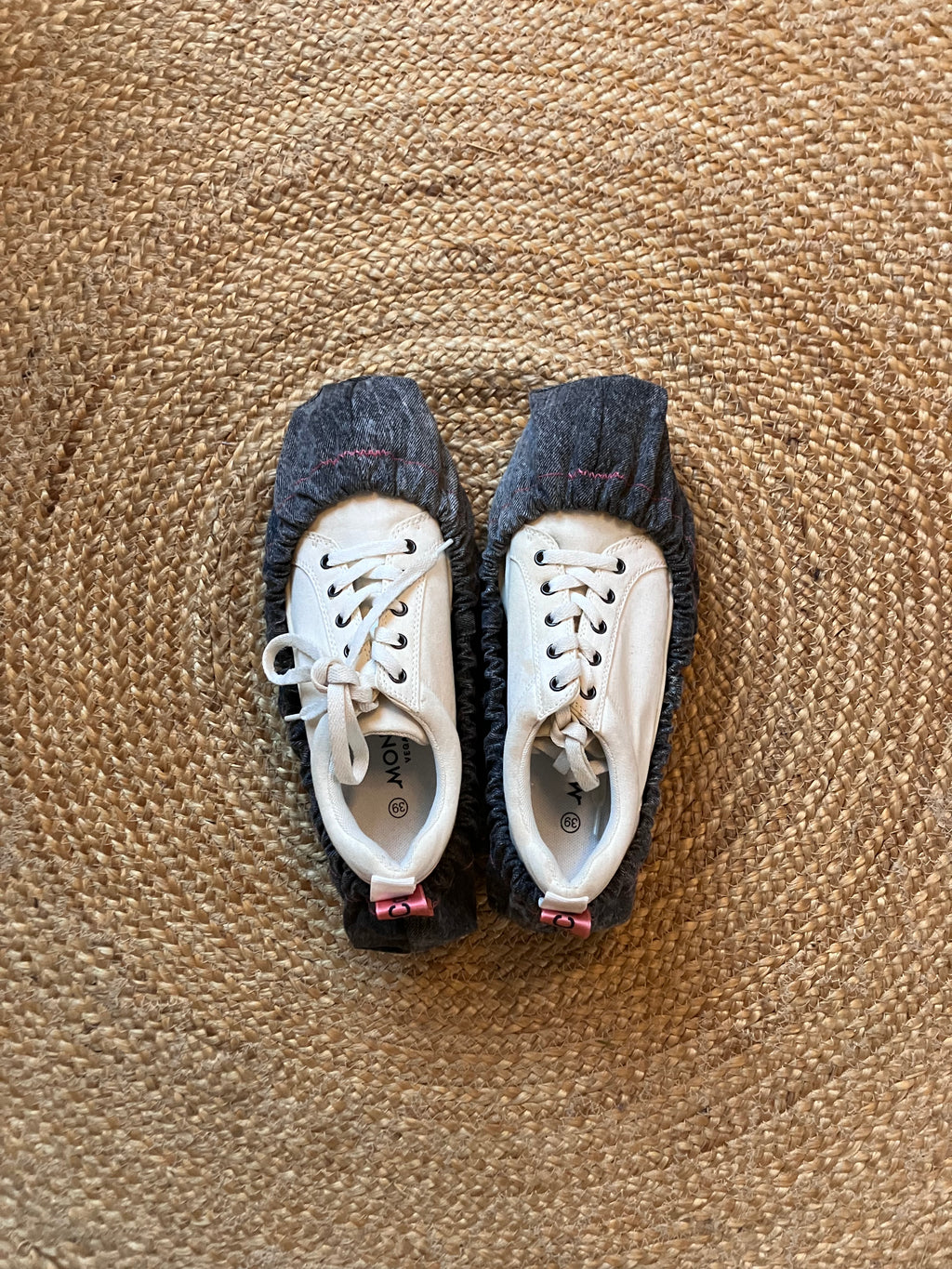 The Shoe Cover · denim charcoal grey