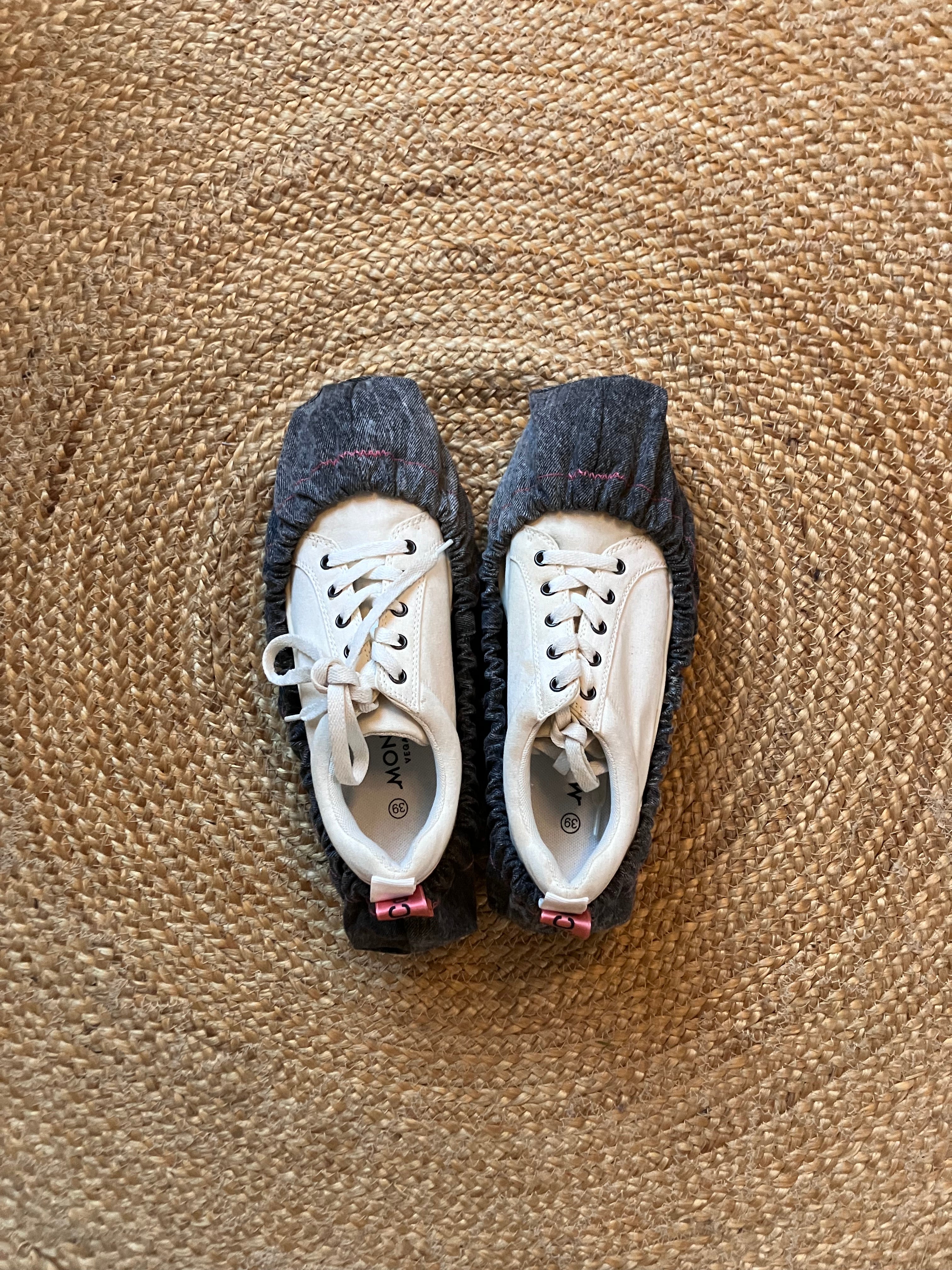 The Shoe Cover · denim charcoal grey