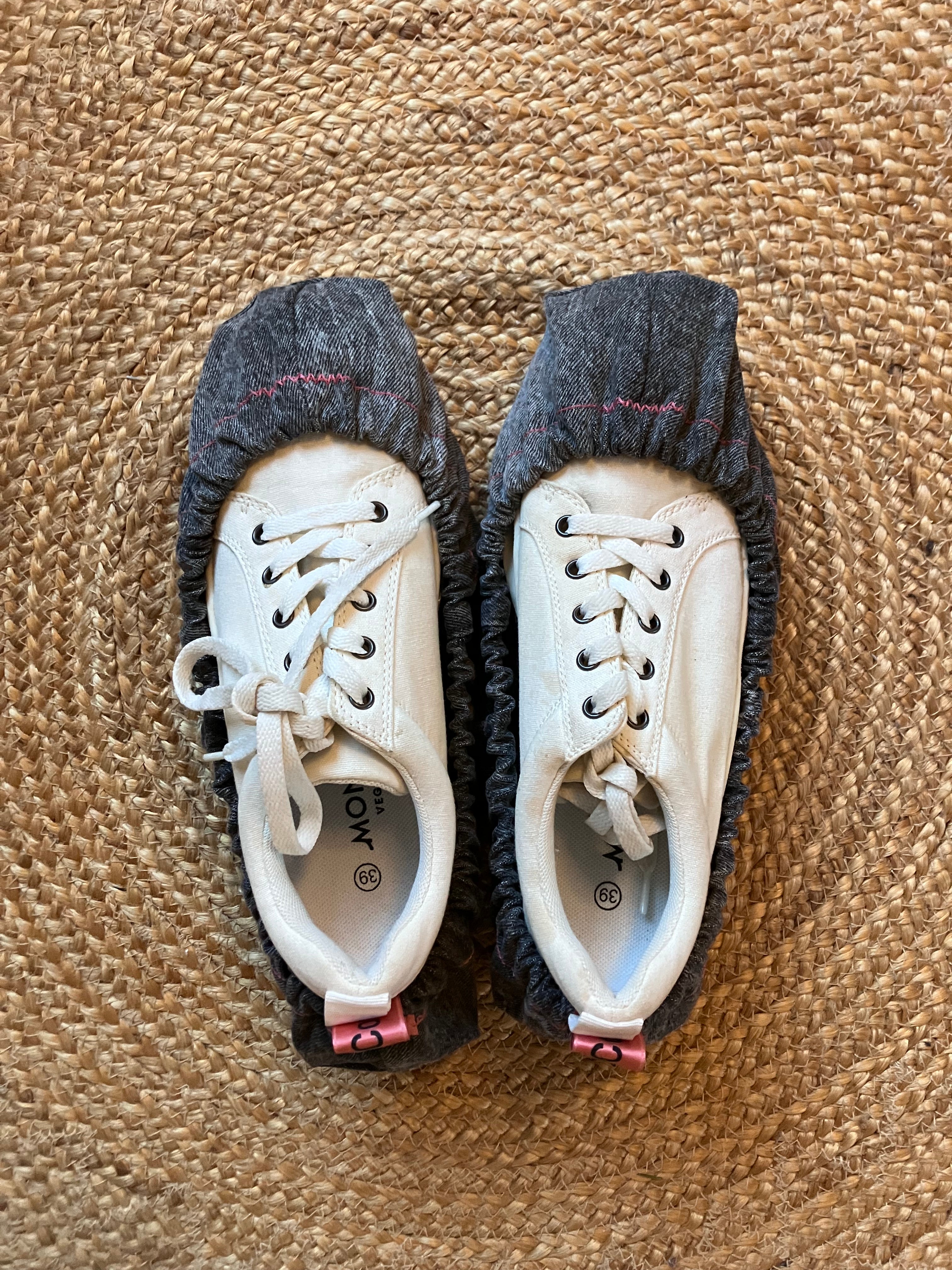 The Shoe Cover · denim charcoal grey