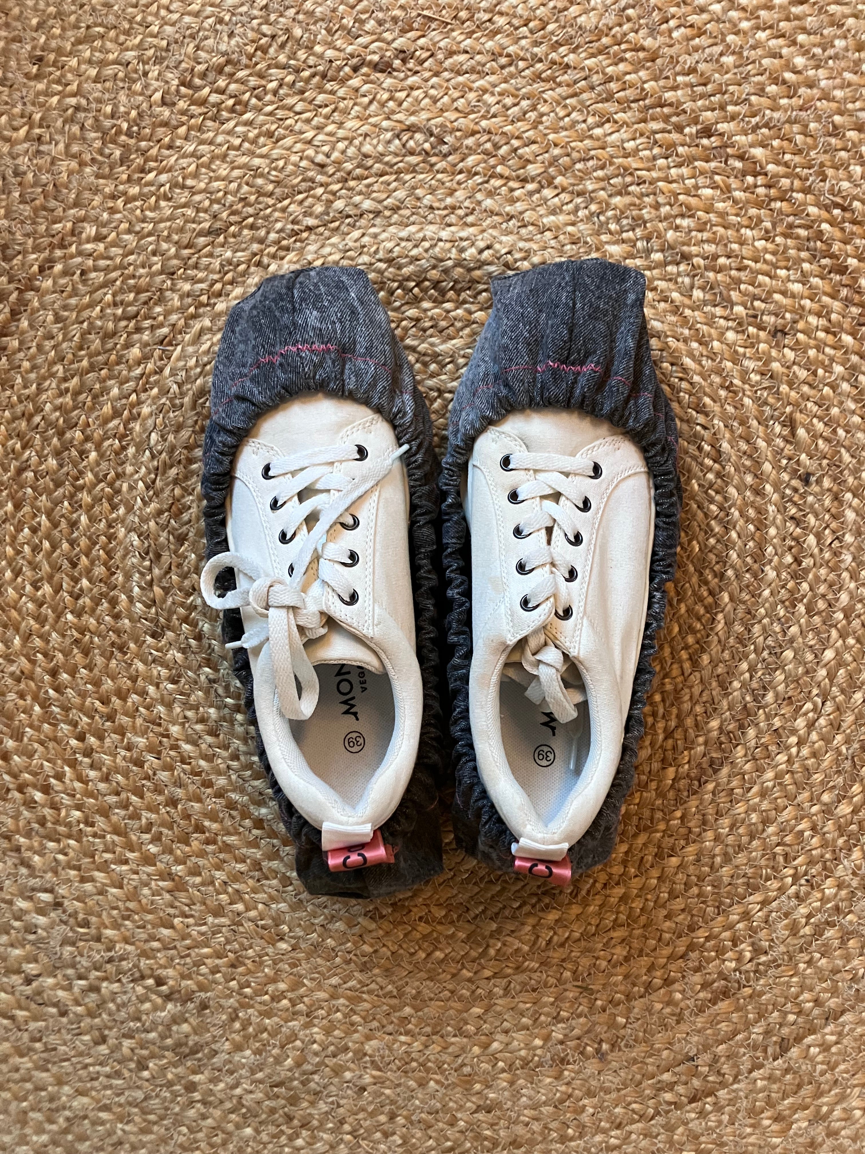 The Shoe Cover · denim charcoal grey