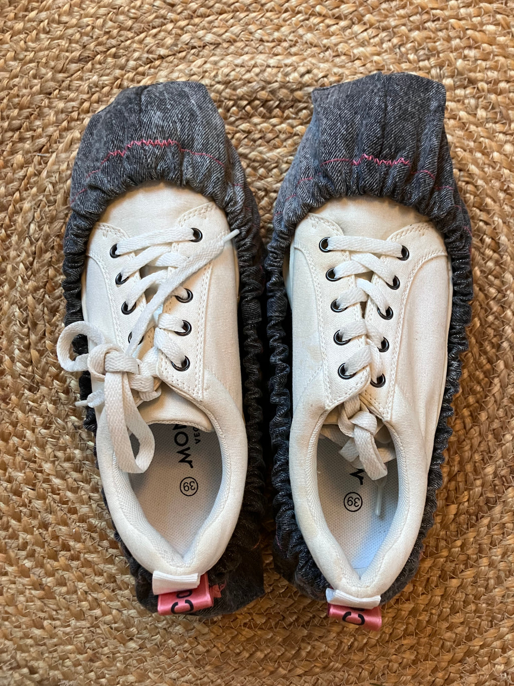 The Shoe Cover · denim charcoal grey
