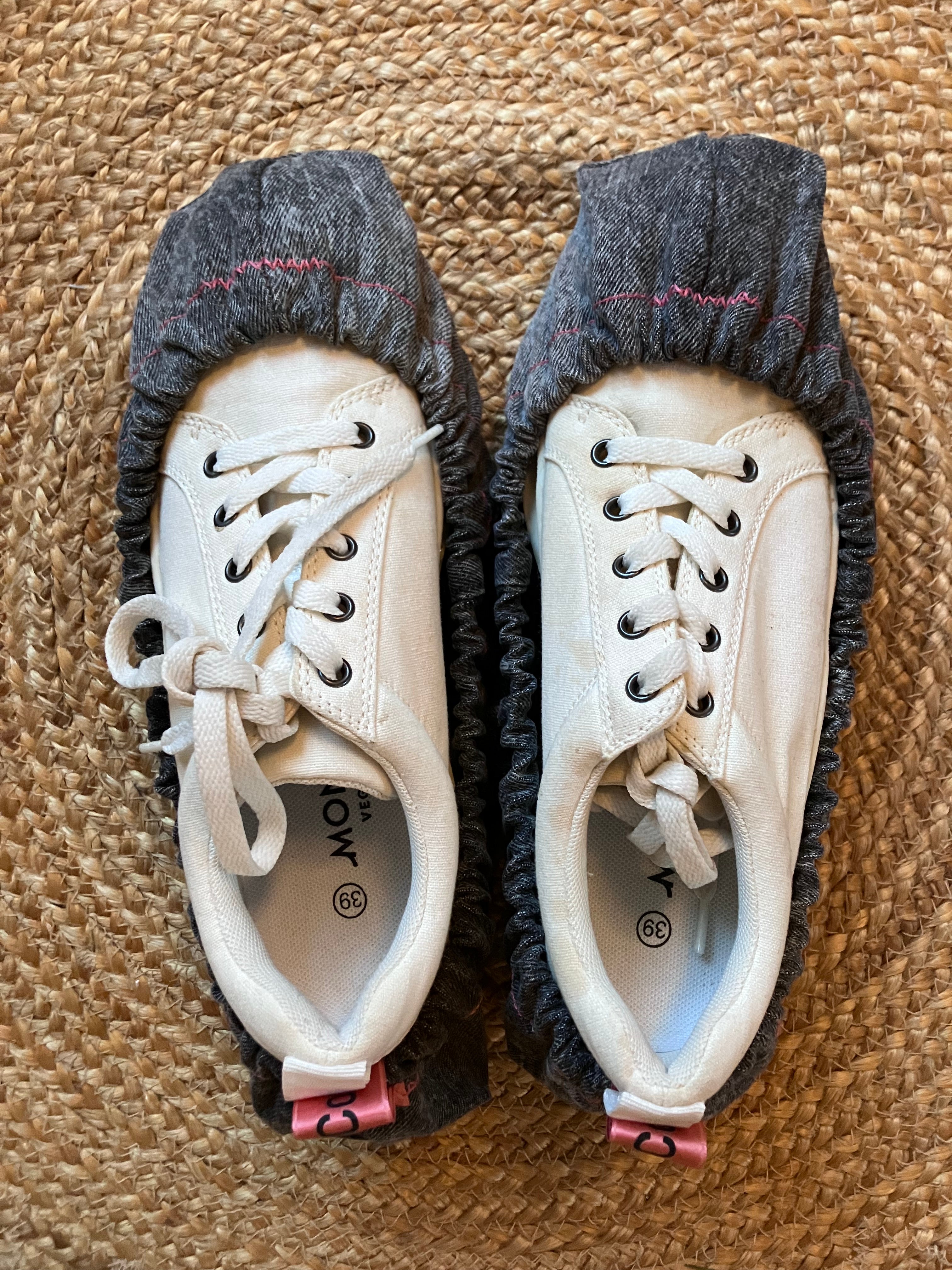 The Shoe Cover · denim charcoal grey