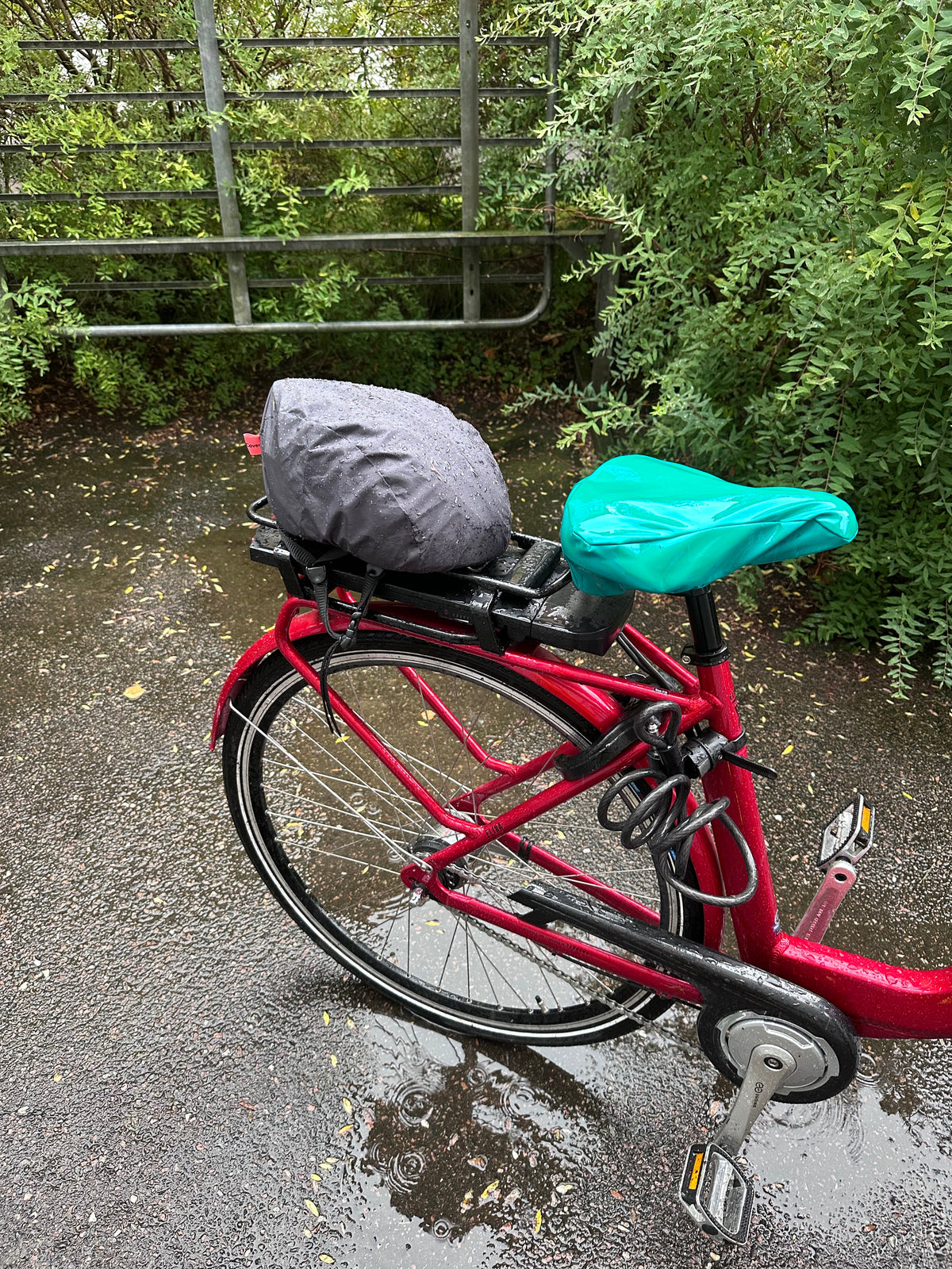 The Bicycle Helmet Cover