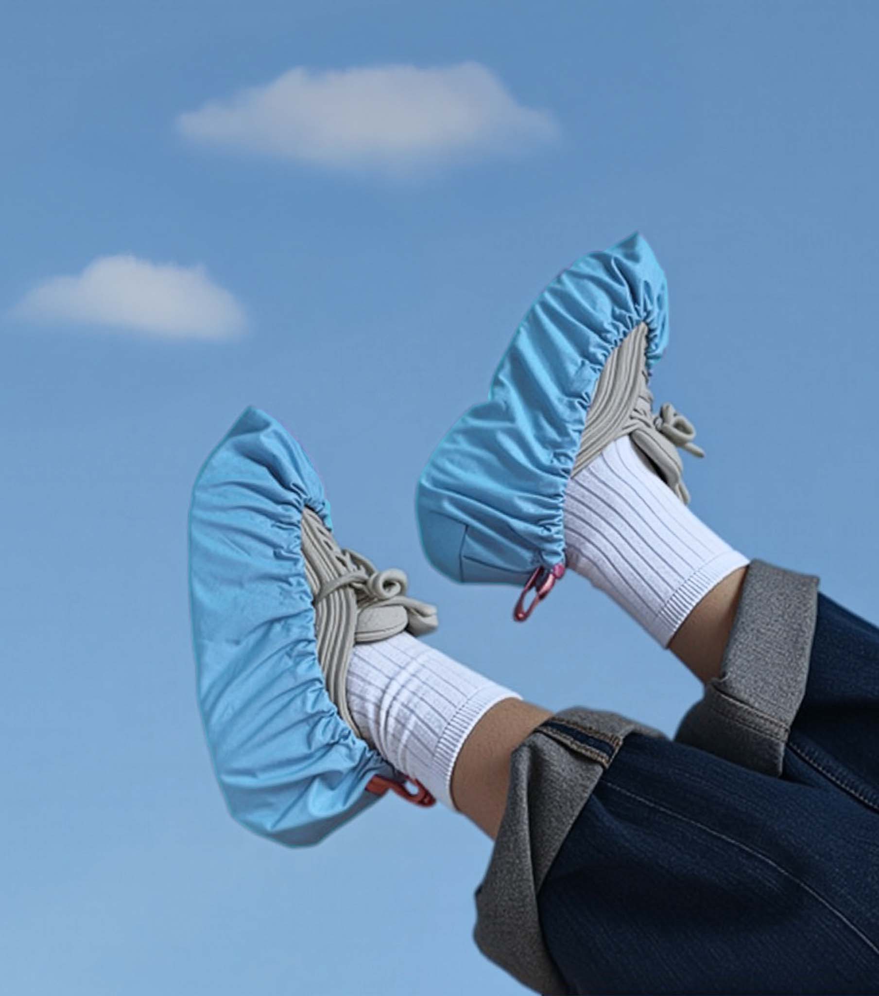 The Shoe Cover · light blue