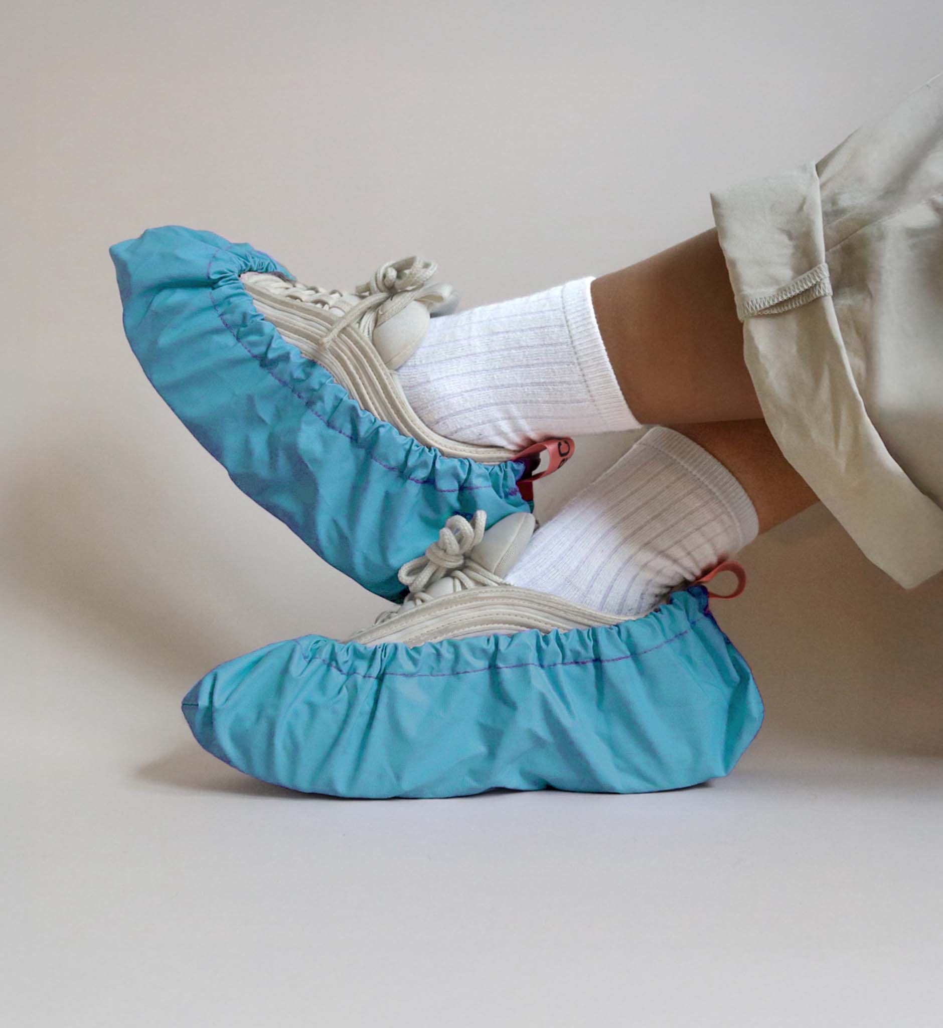 The Shoe Cover · light blue