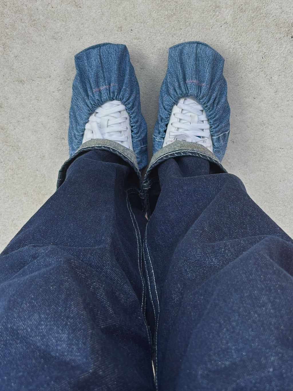 The Shoe Cover · denim light blue