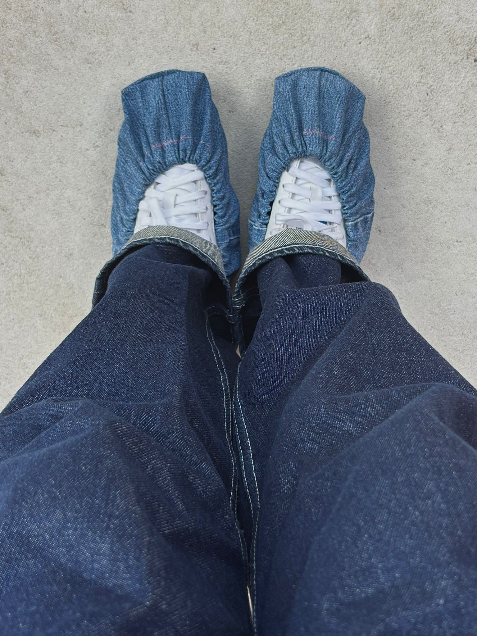 The Shoe Cover · denim light blue