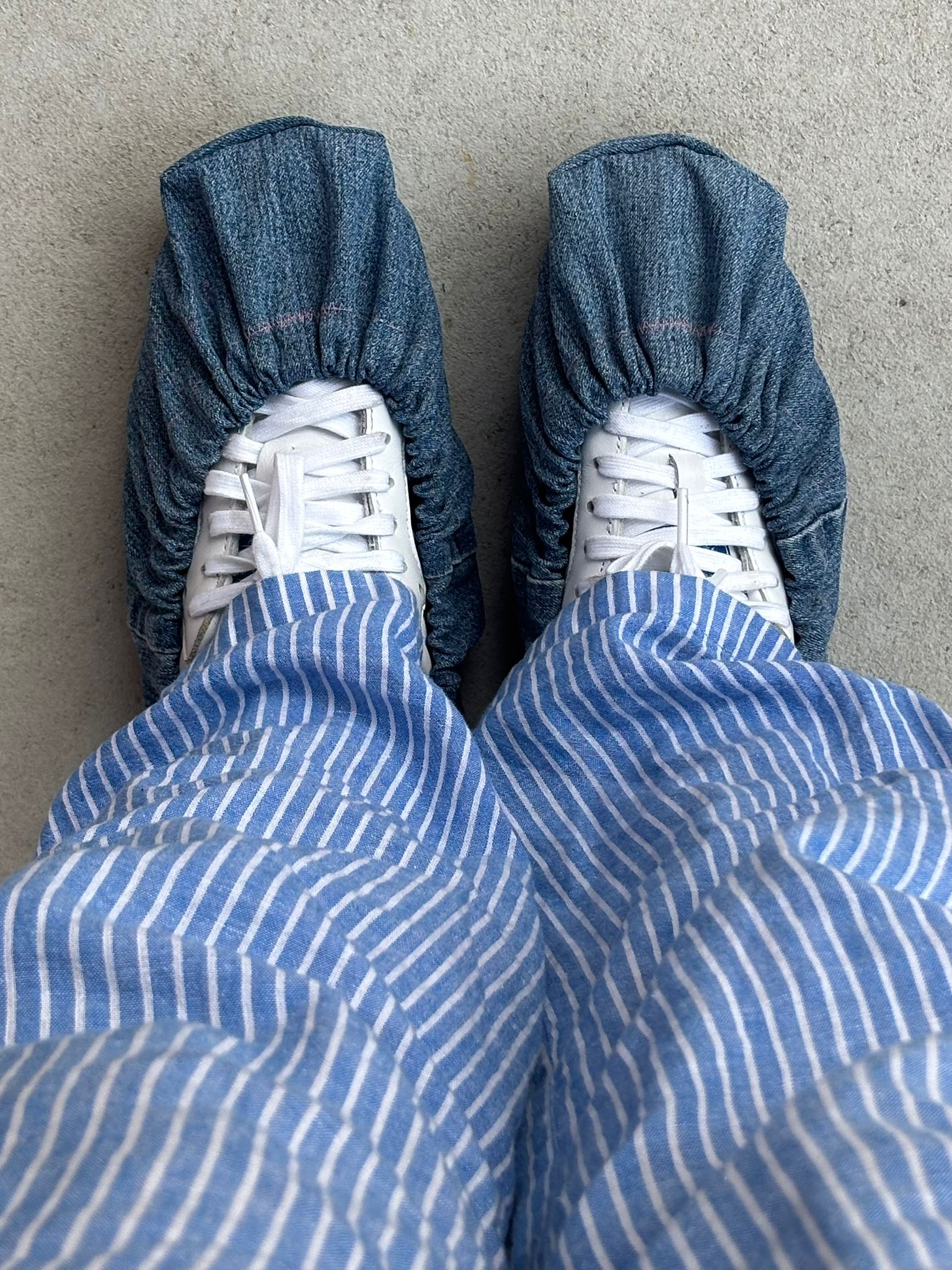 The Shoe Cover · denim light blue