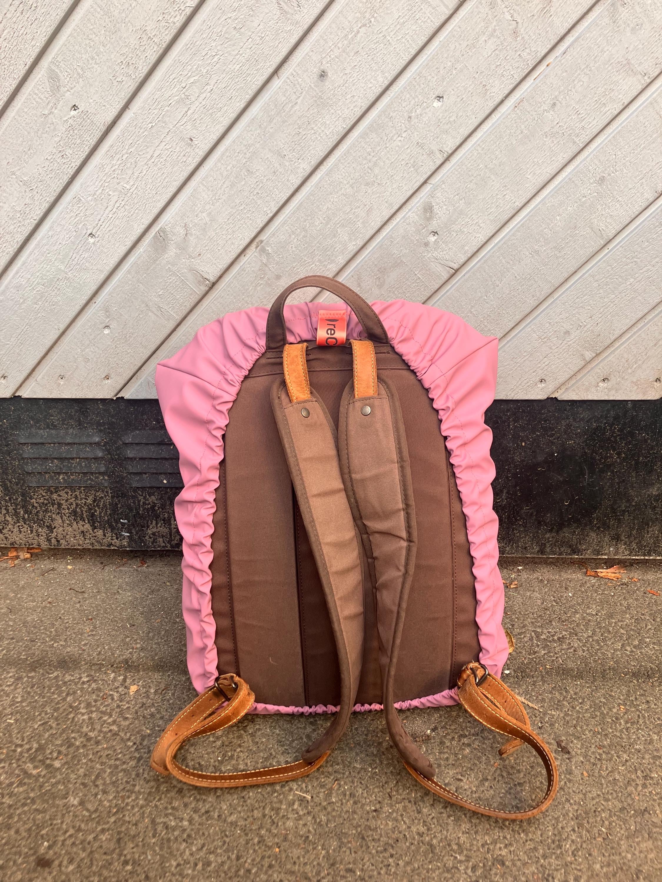 reusable backpack rain cover: upcycled waterproof & durable