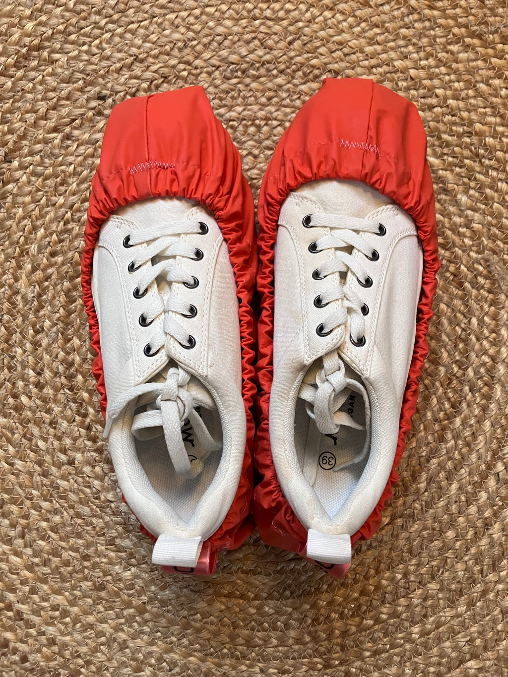 The Shoe Cover · orange